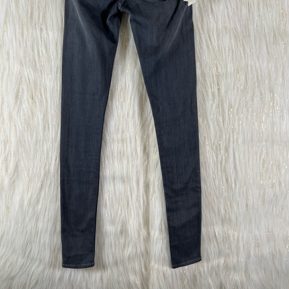 NEW Rag & Bone Womens High Rise Skinny Jeans Gray Everett Stretch Pockets 23 - Picture 6 of 10